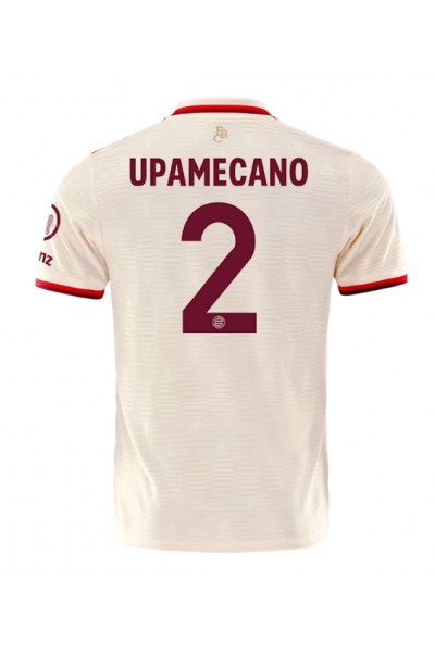 Fotbalové Dres Bayern Munich Dayot Upamecano #2 Třetí Oblečení 2024-25 Krátký Rukáv Fotbalové Dres Bayern Munich Dayot Upamecano #2 Třetí Oblečení 2024-25 Krátký Rukáv